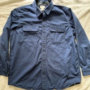 LL Bean Flannel Plaid Jacket